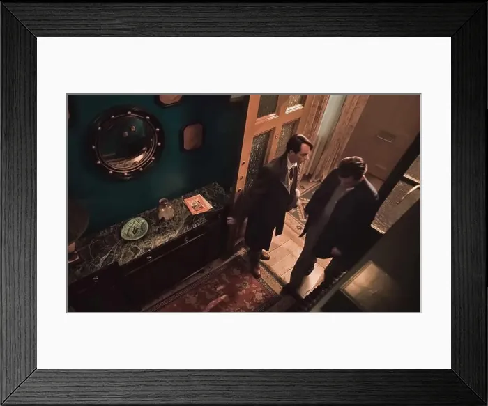 Framed Print : UK. David Dawson and Harry Styles in a scene from (C)Amazon Prime Video new film: My Policeman(2022) Framed Print : UK. David Dawson and Harry Styles in a scene from (C)Amazon Prime Video new film: My Policeman(2022)