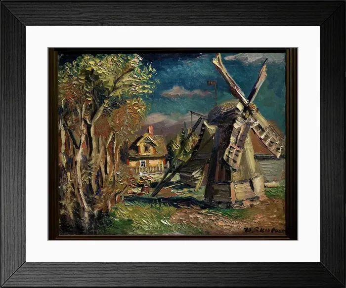 Framed Print : Uga Skulme (1895-1963). Latvian painter Framed Print : Uga Skulme (1895-1963). Latvian painter