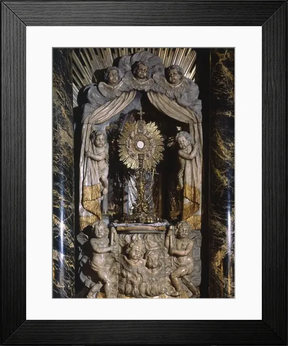 Framed Print : CAMARIN OSTENSORIO DEL ALTAR MAYOR EN EXPOSICION SIEMPRE. Location: CATEDRAL. LUGO. SPAIN Framed Print : CAMARIN OSTENSORIO DEL ALTAR MAYOR EN EXPOSICION SIEMPRE. Location: CATEDRAL. LUGO. SPAIN