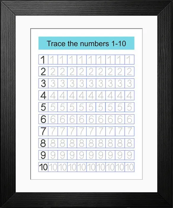 Framed Print : Educational material for kids. Preschool worksheet activity Framed Print : Educational material for kids. Preschool worksheet activity