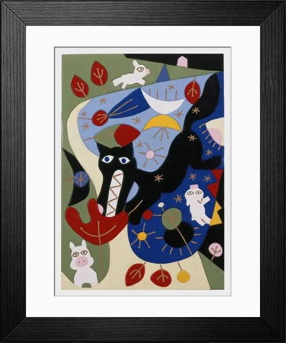 Framed Print : I WILL JUMP UND RUN - SALTARE Y CORRERE - 2004. Author: ALEX MITCHELL. Location: PRIVATE COLLECTION Framed Print : I WILL JUMP UND RUN - SALTARE Y CORRERE - 2004. Author: ALEX MITCHELL. Location: PRIVATE COLLECTION
