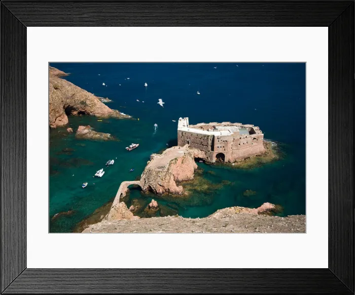 Framed Print : The São João Baptista Fort in the Berlengas nature reserve (Portugal) Framed Print : The São João Baptista Fort in the Berlengas nature reserve (Portugal)