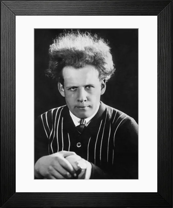 Framed Print : Sergei Michailovich Eisenstein, 1930 Framed Print : Sergei Michailovich Eisenstein, 1930