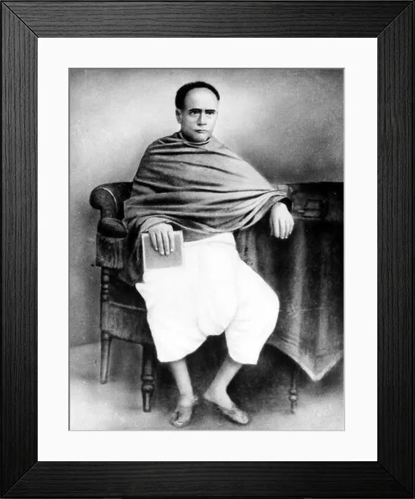 Framed Print : Ishwar Chandra Vidyasagar Framed Print : Ishwar Chandra Vidyasagar