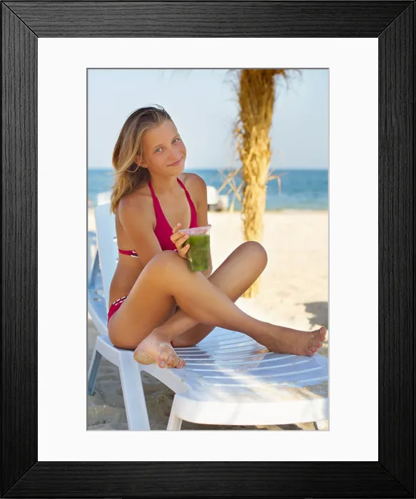 Framed Print : Pretty teenage girl Framed Print : Pretty teenage girl
