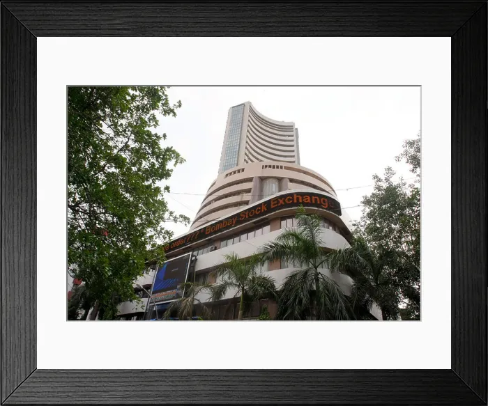 Framed Print : The Bombay Stock Exchange (BSE) in Mumbai in India Framed Print : The Bombay Stock Exchange (BSE) in Mumbai in India