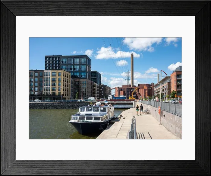 Framed Print : M / S Okeanos of FRS Finland moored in Kalasatama dock in Helsinki, Finland Framed Print : M / S Okeanos of FRS Finland moored in Kalasatama dock in Helsinki, Finland