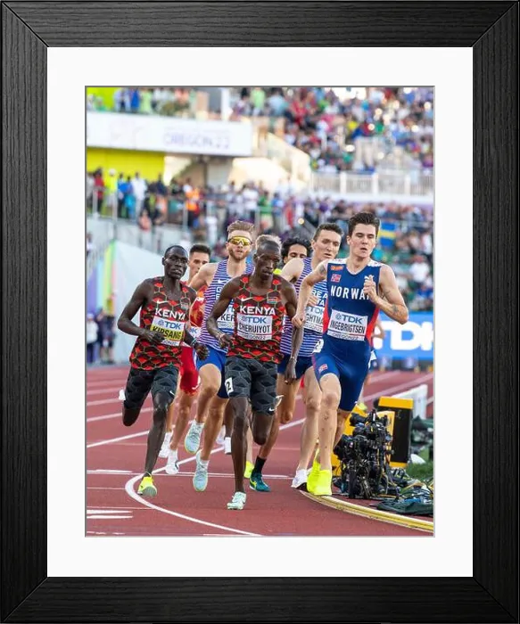 Framed Print : Abel Kipsang, Timothy Cheruiyot Framed Print : Abel Kipsang, Timothy Cheruiyot