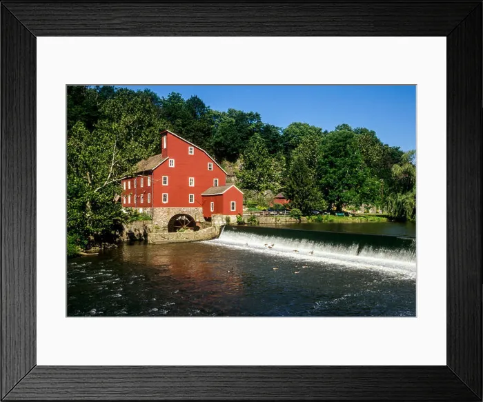 Framed Print : New Jersey, Hunterdon County, Clinton Framed Print : New Jersey, Hunterdon County, Clinton