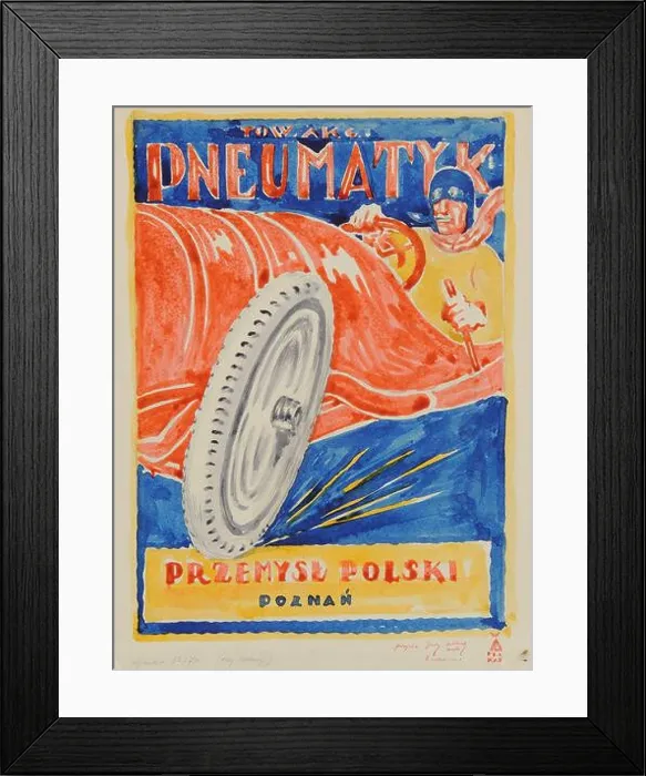 Framed Print : Tow. Akc. Pneumatyk. Przemysł Polski Poznań. Gelbard, Jerzy (1894-1944), author Framed Print : Tow. Akc. Pneumatyk. Przemysł Polski Poznań. Gelbard, Jerzy (1894-1944), author