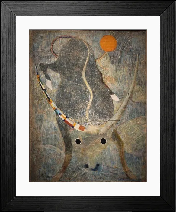 Framed Print : The bull. Museum: Regional I. Savitsky Art Museum, Nukus. Author: Lysenko, Evgeny (Vasily) Alexandrovich Framed Print : The bull. Museum: Regional I. Savitsky Art Museum, Nukus. Author: Lysenko, Evgeny (Vasily) Alexandrovich