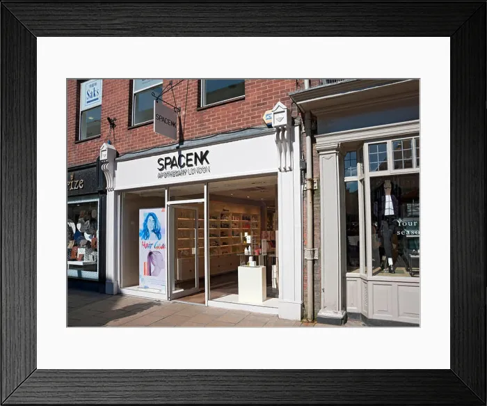 Framed Print : Space NK shop store exterior in the town city centre York North Yorkshire England UK United Kingdom GB Great Britain Framed Print : Space NK shop store exterior in the town city centre York North Yorkshire England UK United Kingdom GB Great Britain
