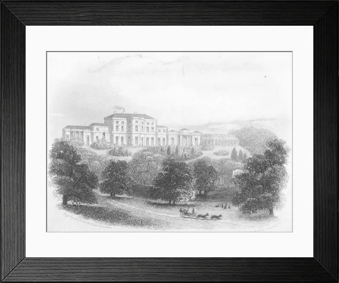 Framed Print : TOWNS. Syston Park Sir Thorold c1830 antique vintage print picture Framed Print : TOWNS. Syston Park Sir Thorold c1830 antique vintage print picture