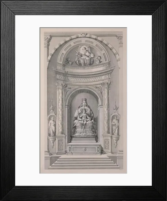 Framed Print : VIRGEN DE LOS REYES - PRINCIPIOS DEL SIGLO XIX (SEVILLA) Framed Print : VIRGEN DE LOS REYES - PRINCIPIOS DEL SIGLO XIX (SEVILLA)