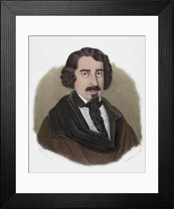 Framed Print : José de Espronceda (Almendralejo) Framed Print : José de Espronceda (Almendralejo)