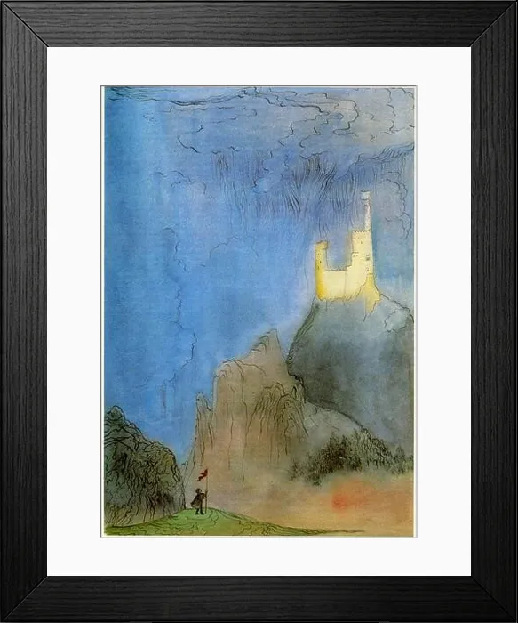 Framed Print : Peinture de la reine Margrethe du Danemark