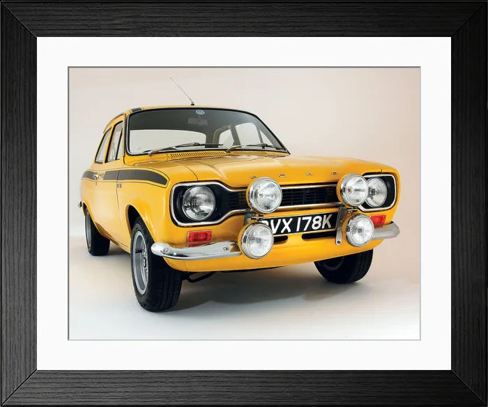 Framed Print : 1972 Ford Escort Mexico Framed Print : 1972 Ford Escort Mexico