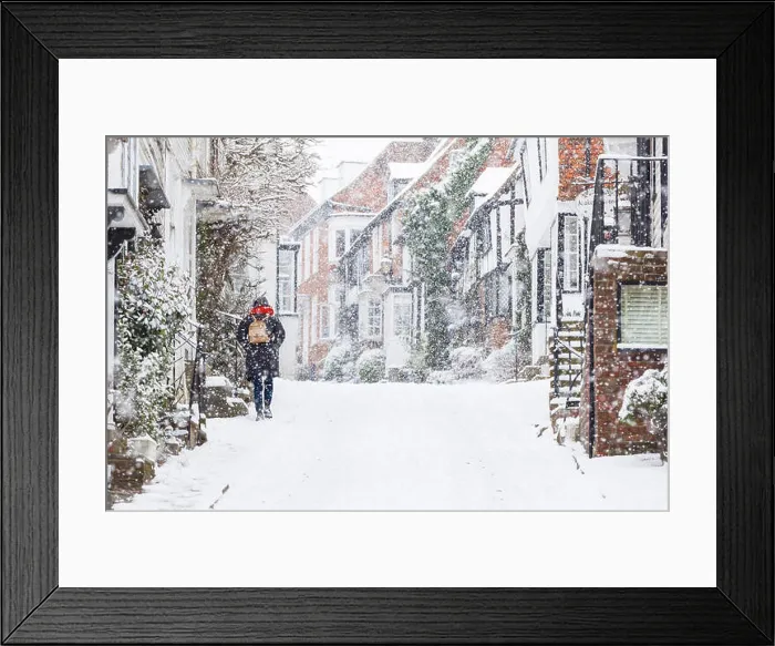 Framed Print : Rye, East Sussex, UK. 27th Feb, 2018 Framed Print : Rye, East Sussex, UK. 27th Feb, 2018