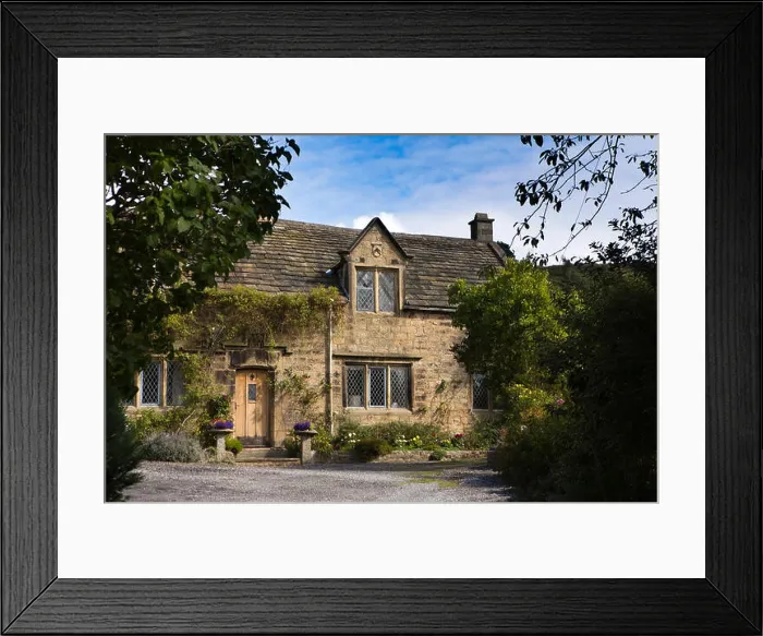 Framed Print : UK, England, Derbyshire, Eyam, Richard Furness House, home to the ‘Poet of Eyam Framed Print : UK, England, Derbyshire, Eyam, Richard Furness House, home to the ‘Poet of Eyam