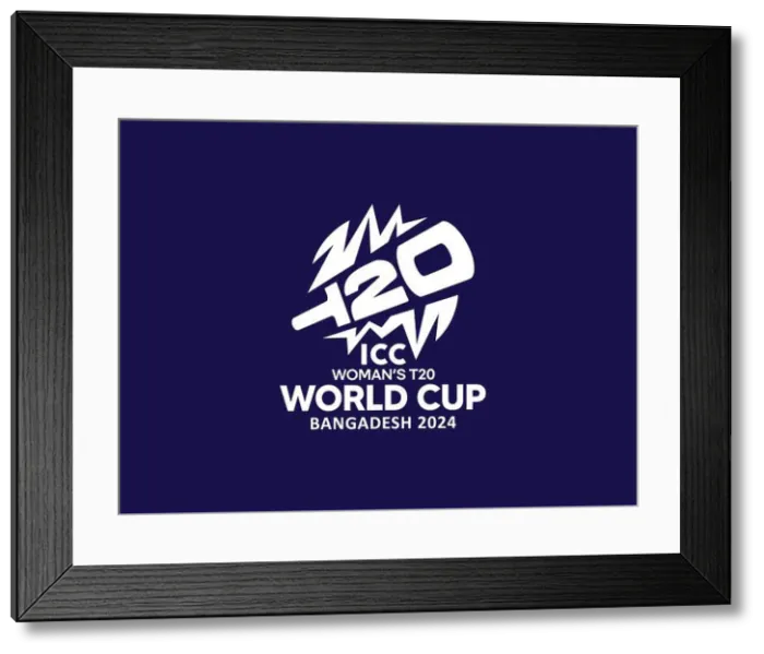 Framed Print : ICC Women's T20 World Cup logo 2024 Framed Print : ICC Women's T20 World Cup logo 2024