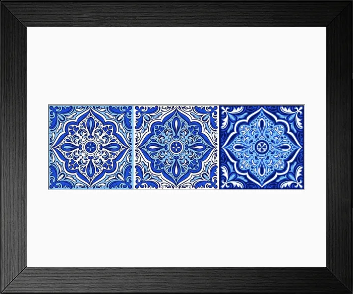 Framed Print : Italian ceramic tile pattern. Ethnic folk ornament Framed Print : Italian ceramic tile pattern. Ethnic folk ornament