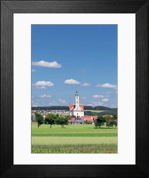 Framed Print : Church Saint Peter and Paul, Steinhausen, Upper Swabian Baroque Route, Upper Swabia, Baden-Wuerttemberg, Germany Framed Print : Church Saint Peter and Paul, Steinhausen, Upper Swabian Baroque Route, Upper Swabia, Baden-Wuerttemberg, Germany
