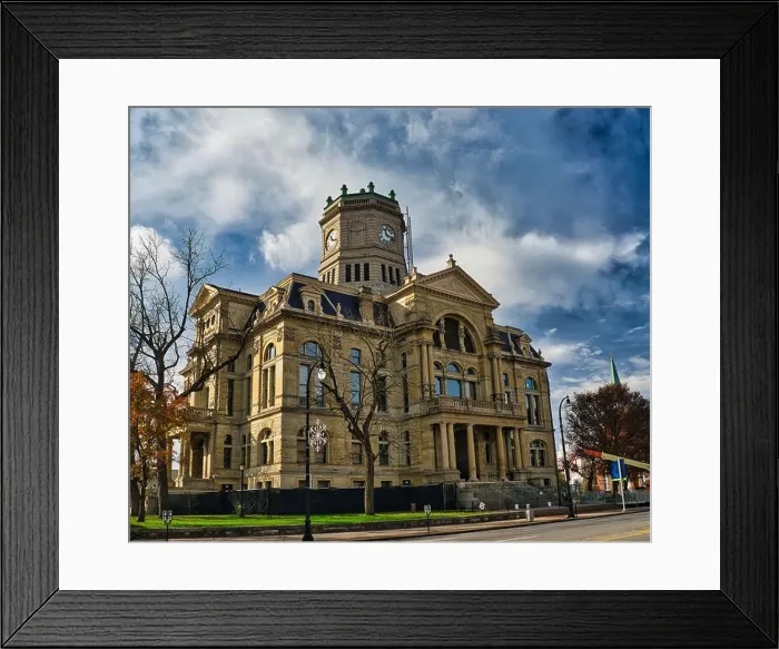 Framed Print : The Butler County Courthouse, located in Hamilton, Ohio USA 2024 Framed Print : The Butler County Courthouse, located in Hamilton, Ohio USA 2024