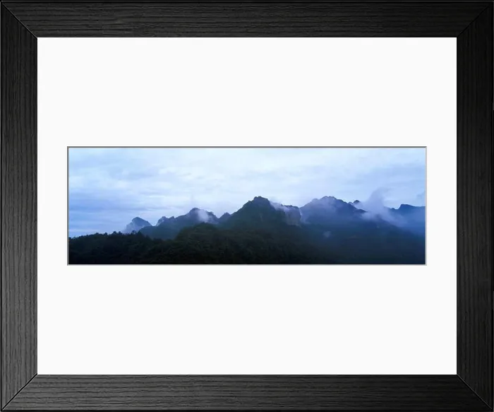 Framed Print : Wudang mountain in hubei Framed Print : Wudang mountain in hubei