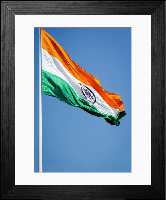 Framed Print : Indian National Flag Tiranga in delhi Framed Print : Indian National Flag Tiranga in delhi