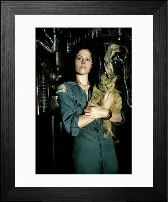 Framed Print : SIGOURNEY WEAVER, ALIEN, 1979 Framed Print : SIGOURNEY WEAVER, ALIEN, 1979