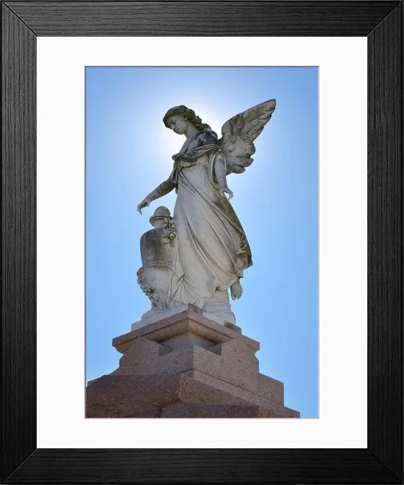 Framed Print : Cemetery Monument in New Orleans Framed Print : Cemetery Monument in New Orleans