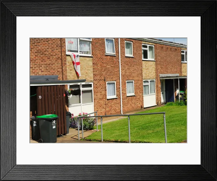 Framed Print : English Council House Framed Print : English Council House