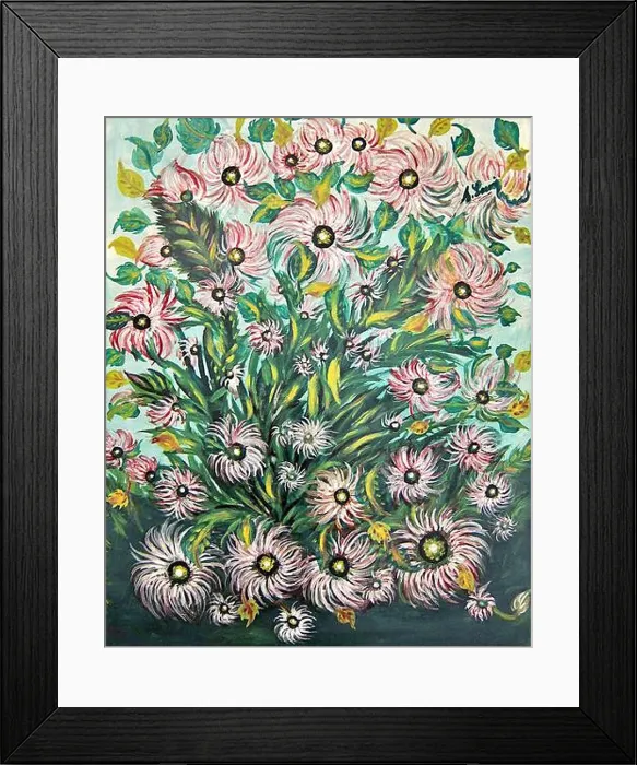 Framed Print : Séraphine de Senlis - Séraphine Louis - Bouquet of Flowers - Framed Print : Séraphine de Senlis - Séraphine Louis - Bouquet of Flowers -