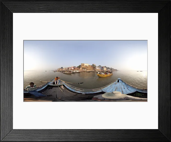 Framed Print : Man Mandir Ghat, Varanasi Ganges River Framed Print : Man Mandir Ghat, Varanasi Ganges River