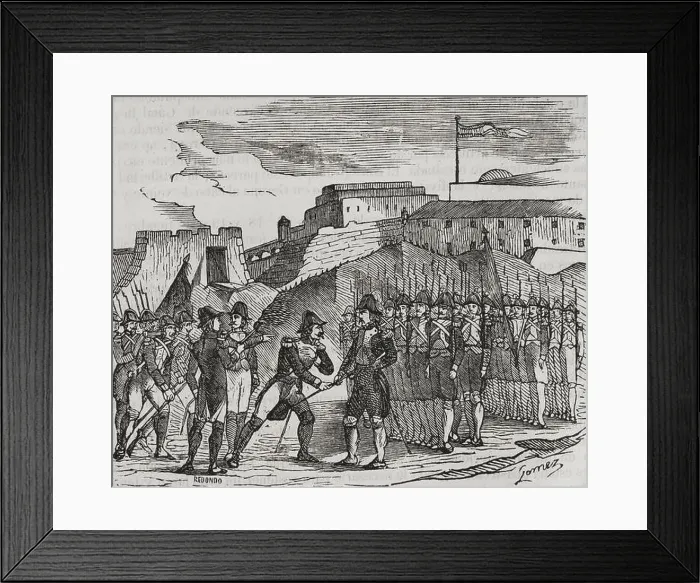 Framed Print : Guerra del Rosellón, también llamada Guerra de los Pirineos o Guerra de la Convención Framed Print : Guerra del Rosellón, también llamada Guerra de los Pirineos o Guerra de la Convención