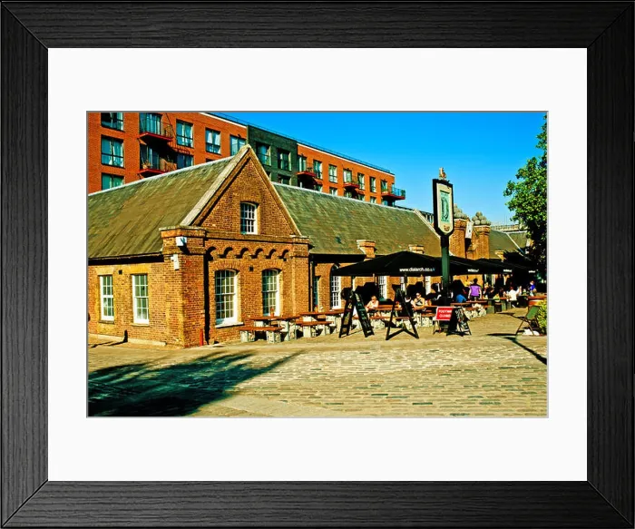 Framed Print : The Dial Arch Pub, Royal Arsenal Riverside, Woolwich Arsenal, London, england Framed Print : The Dial Arch Pub, Royal Arsenal Riverside, Woolwich Arsenal, London, england