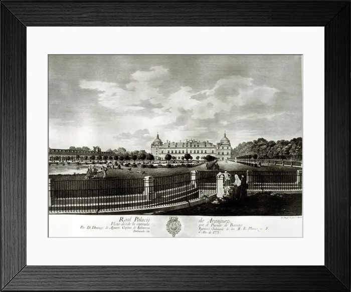 Framed Print : MADRID. ARANJUEZ. PALACIO REAL DE ARANJUEZ Framed Print : MADRID. ARANJUEZ. PALACIO REAL DE ARANJUEZ
