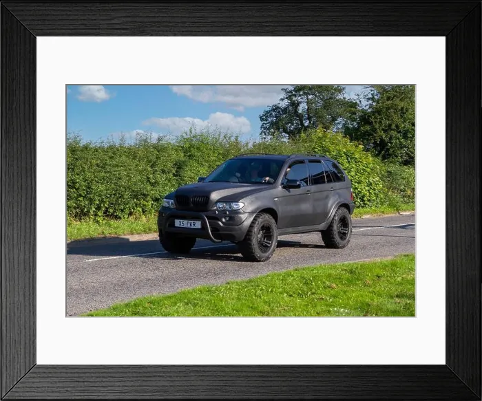 Framed Print : 2005 black BMW IS 6 speed automatic Framed Print : 2005 black BMW IS 6 speed automatic