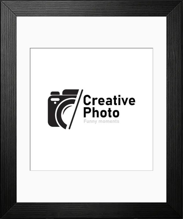 Framed Print : camera photography logo icon vector template Framed Print : camera photography logo icon vector template