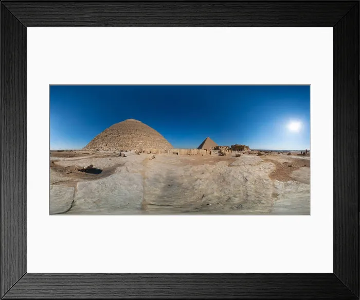 Framed Print : Giza Pyramids, Egypt Framed Print : Giza Pyramids, Egypt