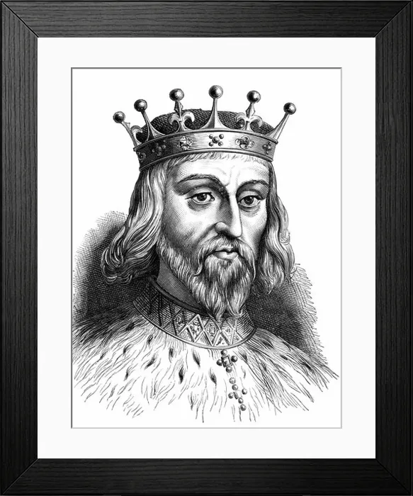 Framed Print : Henry II king of England from 1154 Framed Print : Henry II king of England from 1154