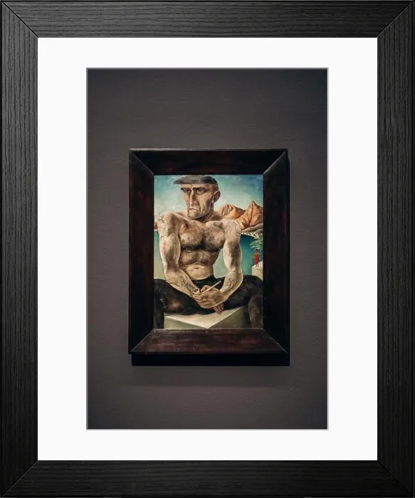 Framed Print : Vienna, Austria - August 6, 2024: 'The Ship's Stoker' by Otto Griebel, 1920 Framed Print : Vienna, Austria - August 6, 2024: 'The Ship's Stoker' by Otto Griebel, 1920