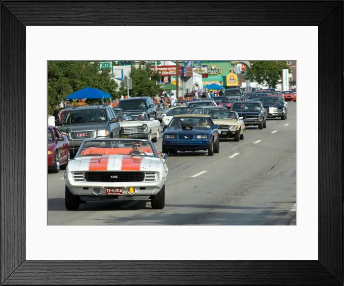 Framed Print : 1969 Camaro SS convertible at the 2007 Woodward Dream Cruise Framed Print : 1969 Camaro SS convertible at the 2007 Woodward Dream Cruise