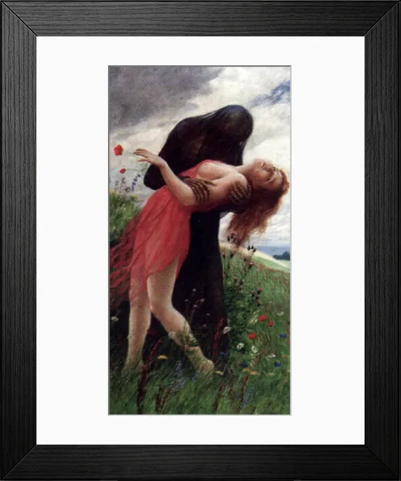 Framed Print : Der Tod und das Mädchen (Death and the Maiden) by Adolf Hering Framed Print : Der Tod und das Mädchen (Death and the Maiden) by Adolf Hering