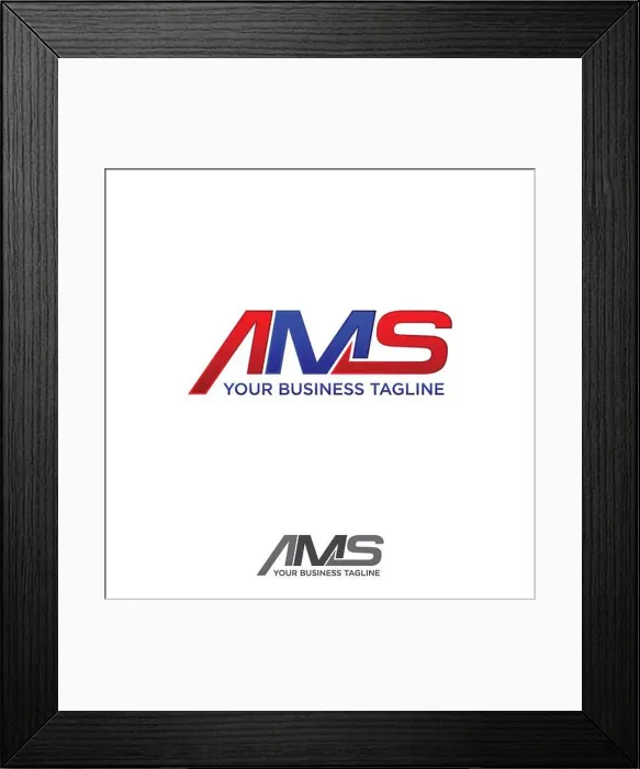 Framed Print : AMS letter logo design with creative modern trendy typography. Vector illustration EPS.8 EPS.10 Framed Print : AMS letter logo design with creative modern trendy typography. Vector illustration EPS.8 EPS.10