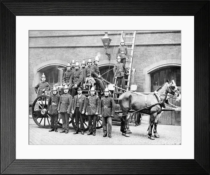 Framed Print : Middlesbrough Fire Brigade Framed Print : Middlesbrough Fire Brigade