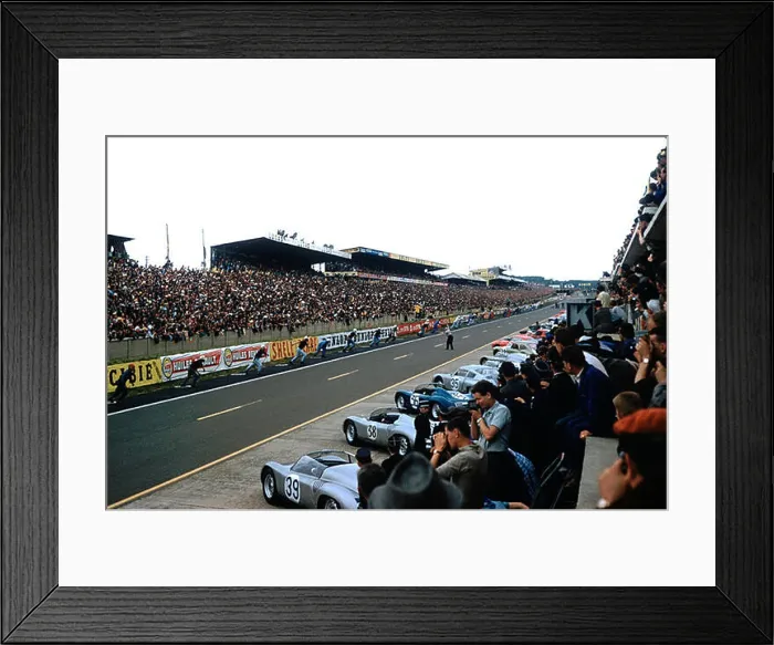 Framed Print : Le Mans 1960 Framed Print : Le Mans 1960