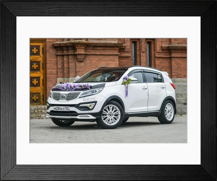 Framed Print : Vladivostok, Russia, July 16, 2016 Kia Sportage white is on the road near the house in Vladivostok on 16 July 2016 Framed Print : Vladivostok, Russia, July 16, 2016 Kia Sportage white is on the road near the house in Vladivostok on 16 July 2016