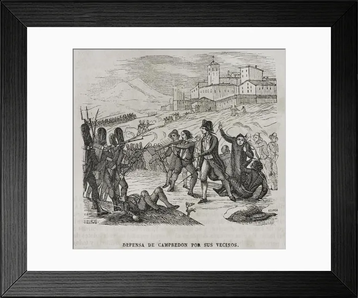 Framed Print : Guerra del Rosellón, también llamada Guerra de los Pirineos o Guerra de la Convención Framed Print : Guerra del Rosellón, también llamada Guerra de los Pirineos o Guerra de la Convención