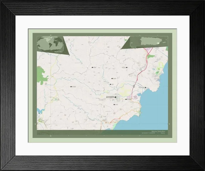 Framed Print : Yabucoa, municipality of Puerto Rico Framed Print : Yabucoa, municipality of Puerto Rico